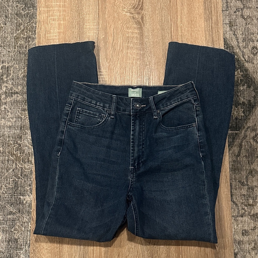 NWOT Articles Of Society The Linden High Rise Cropped Flare